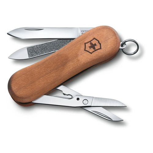 Navaja Victorinox Classic Executive Wood 81 65mm Delemont Color Nuez