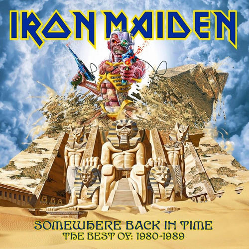 Iron Maiden Somewhere Back In Time Best 980 - 1989 Disco Cd