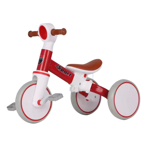 Triciclo Para Niños Bicicleta Equilibro Con Barra Empu 3en1