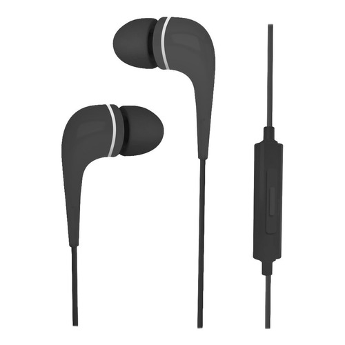 Auricular Soul S150 In Ear 3.5mm Microfono Celular Tablet Color Negro
