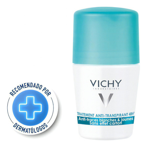 Desodorante Roll On Vichy Anti Traces 50 Ml