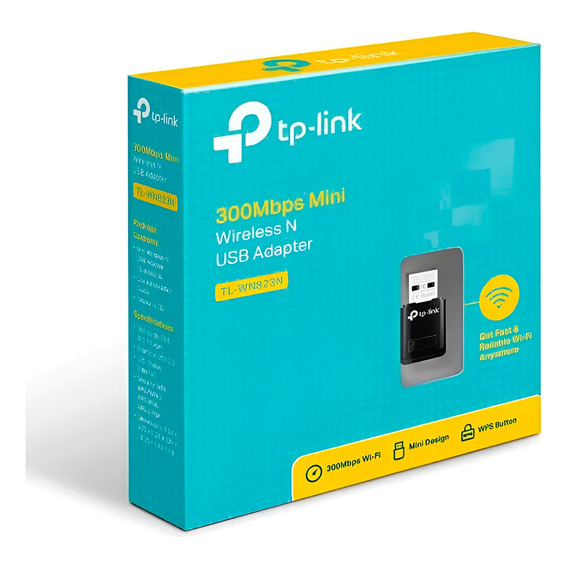 Adaptador Mini Wifi Usb Tp-link Tl-wn823n 300mbps