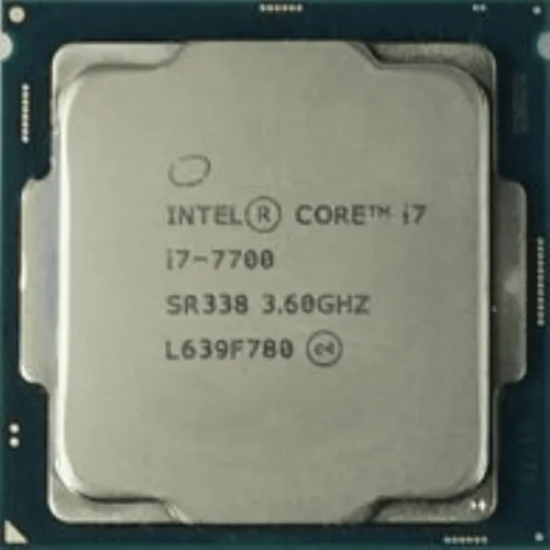 Processador gamer Intel Core i7-7700 BX80677I77700 de 4 Processador gamer Intel Core i7-7700 BX80677I77700 de 4