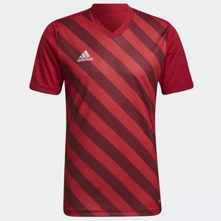 Camiseta Entrada 22 adidas Vermelha Treino Futebol Gola V