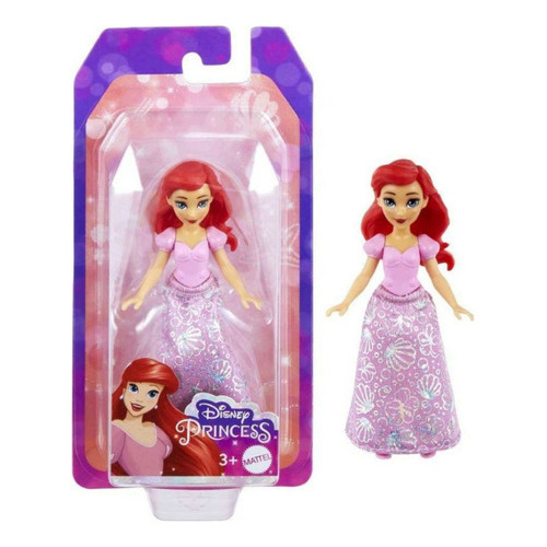 Disney Princesa Muñeca Mini Ariel 9cm
