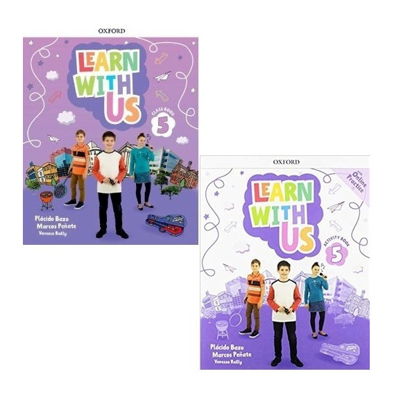 Learn With Us 5 - Class Book And Activity Book - Oxford