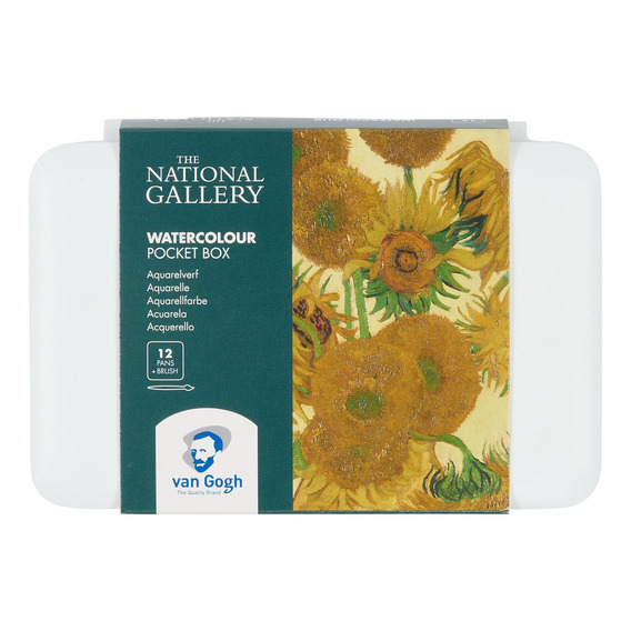 Acuarela Profesional Van Gogh Pocket Box 12p Ed.especial Color 12 pastillas