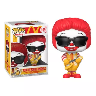 Rock Out Ronald Mcdonald #109 - Funko Pop! Ad Icons