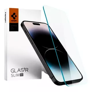 Vidrio Templado Spigen Para iPhone XR 11 12 13 14 Pro Max