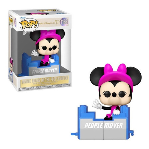 Funko Pop Walt Disney World 50th People Mover Minnie #1166