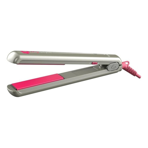 Plancha de cabello mini GA.MA Italy MY STYLE CP9 Midi plateada y rosa 110V/220V