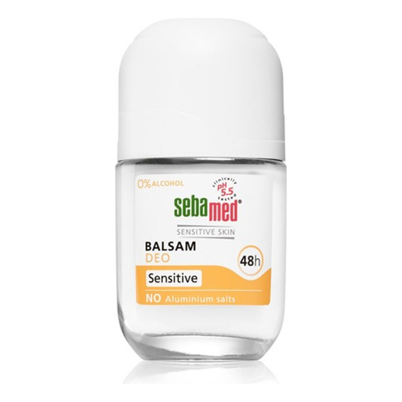 Sebamed Deo Roll On Bálsamo Sensible 50ml Fragancia Proporciona 24 horas de frescor suave y fiable