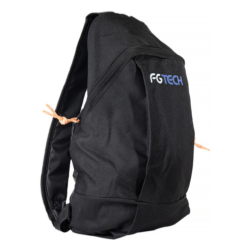 Mochila Urbana Deportiva Ultra Liviana Reforzada Color Negro Modelo Fit Fg Tech