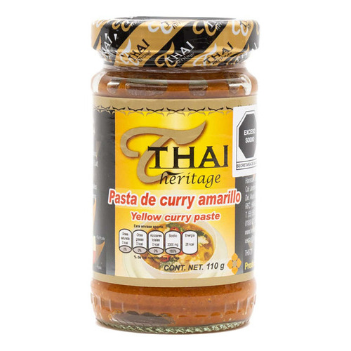 Pasta Thai Heritage de Curry Amarillo 110g