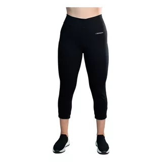 Capri Entubado Básico Unitalla Deportivo Gym Lycra Legging 