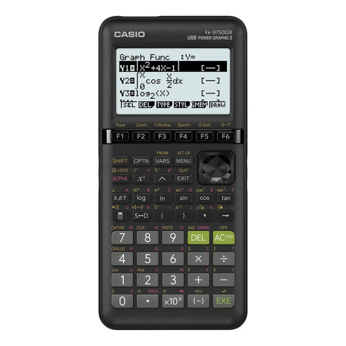 Calculadora Graficadora Casio Fx 9750 Giii Color Negro