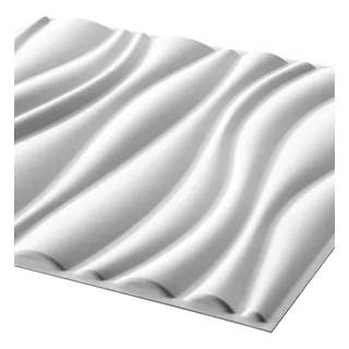 6m2 Placa/panel Decoracion Fibra 3d Pared Techo 50x50 Waves