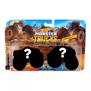 Hot Wheels Pack De 2 Carrinhos Monster Truck Surpresa Fyj64 Cor Colorido