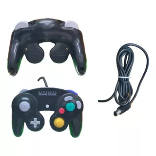 Control Nintendo Gamecube Negro Original Garantizado