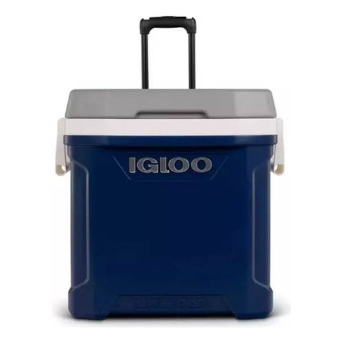 Hielera Premium Igloo Latitude 58 L 98 Latas De Alta Calidad Color Azul/gris