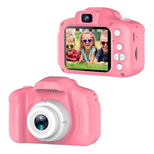 Camara Digital Compacta Kids CK32 Color Rosa