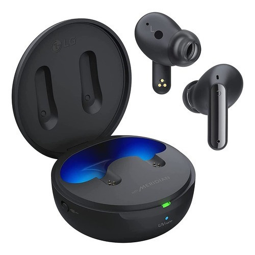 LG Tone Free True Wireless Bluetooth Fp9 Auriculares Con De Color Negro Color de la luz No aplica