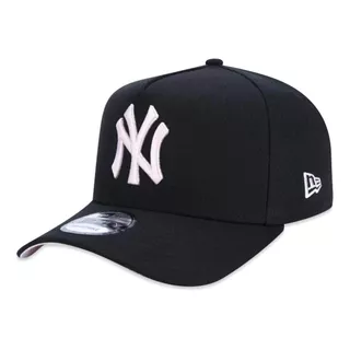 Boné New Era New York Yankees Aba Curva Azul Ajustável