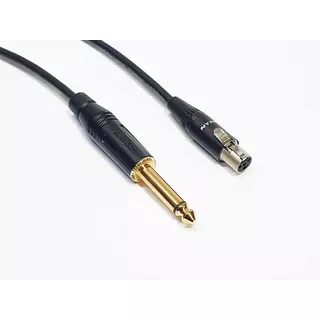 Cabo Mini Xlr 4 Pinos - P10 Mono Amph.  - Transmissor - 60cm