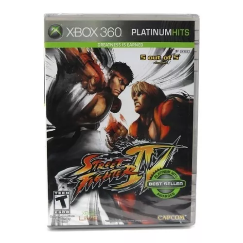 Jogo Super Street Fighter Iv - Xbox 360 - Física - Original