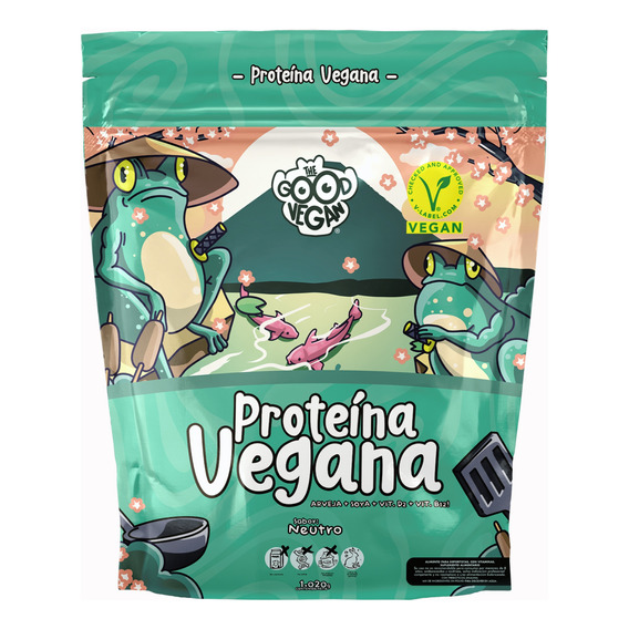 Proteína Vegana De Soya Sabor Neutro Good Vegan Good Shaman