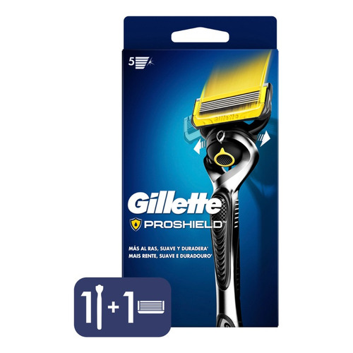 Maquina De Afeitar Gillette Proshield + 1 Cartucho