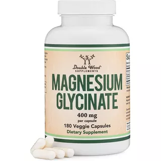 Glicinato Magnesio 400mg Double - Unidad a $1005