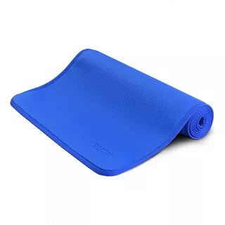 Tapete Mat Yoga Pilates Fitness Ginástica 200x60x0,5cm Cor Azul