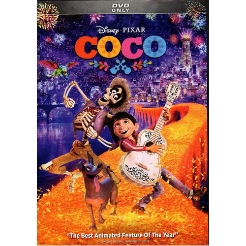 Coco Disney Pixar Importada Pelicula Dvd