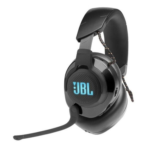 Audífonos gamer inalámbricos JBL Quantum 600 JBLQUANTUM600 negro con luz LED