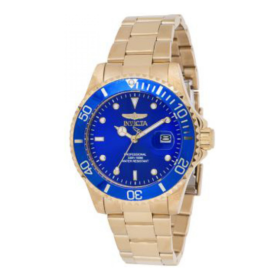 Reloj Para Hombres Invicta Pro Diver 47139 Oro