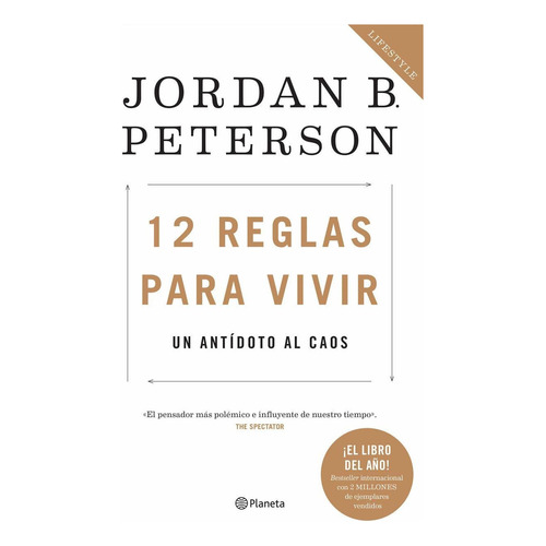 Libro 12 Reglas Para Vivir - Jordan B. Peterson