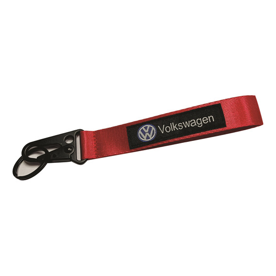 Llavero Volkswagen Con Arnes Rojo