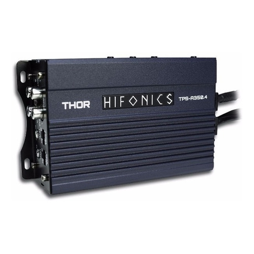 Amplificador Marino 4 Can Hifonics Tps-a350.4 Clase D 350w Color Negro