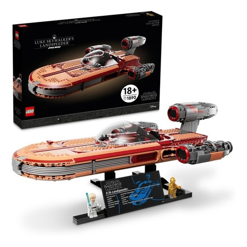 Kit Lego Star Wars Speeder Terrestre De Luke Skywalker 75341