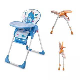 Silla Alta De Comer Bebe Reclinable Plegable Love 653