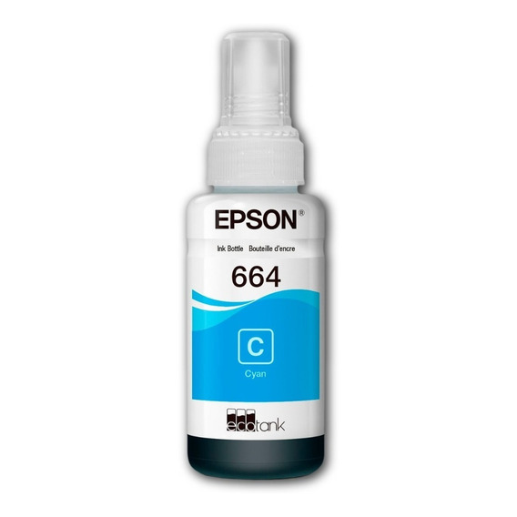 Tintas Epson Original L380 L395 L495 L375 L575 Ecotank T664