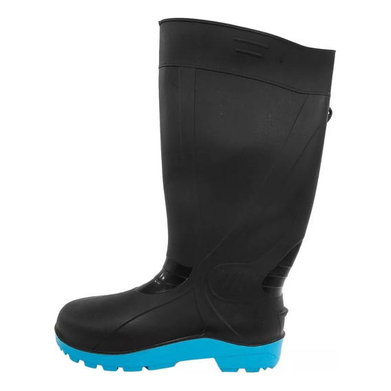 Bota Caucho Pvc Industrial Negra Talla 38 Toolcraft Tc5156