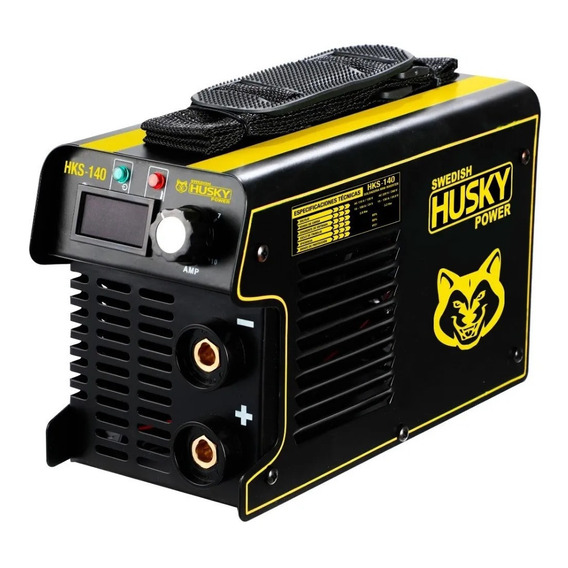 Soldadora Inverter Swedish Husky Power Hks-140 Negra Y Amari