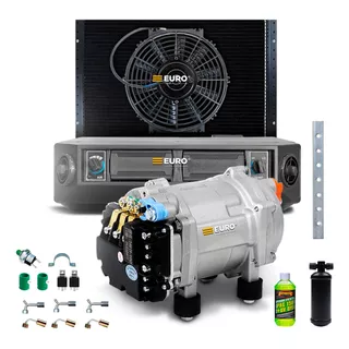 Kit Ar Condicionado Automotivo Elétrico Completo Volts 24