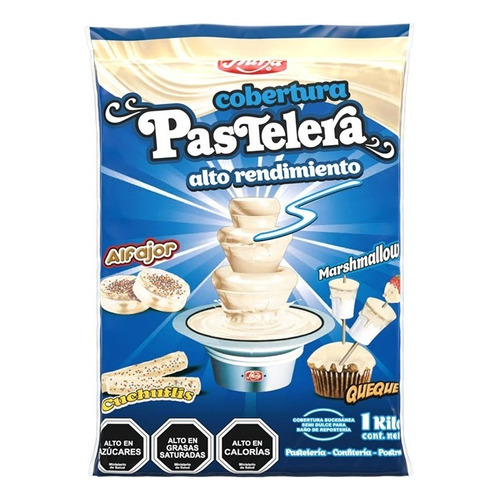 Chocolate Blanco Cobertura Pastelera Fruna 1 Kilo Pasteleria