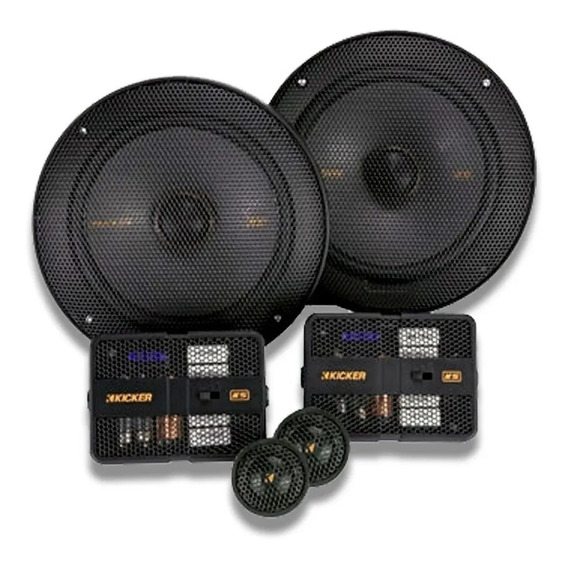 Set De Medios Kicker 6-1/2 Kss65 Tweeter 250 Watts