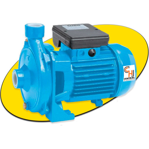 Bomba Elevadora De Agua Gamma Monofásica Centrífuga 3/4hp Color Celeste Frecuencia 50 Hz