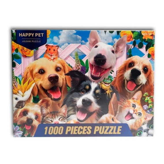 Rompecabezas Jigsaw  Happy Pet 10-906 1000 Piezas
