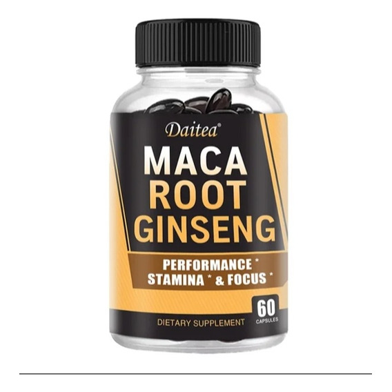 Raíz De Maca Más Ginseng 60 Cap - Unidad a $23